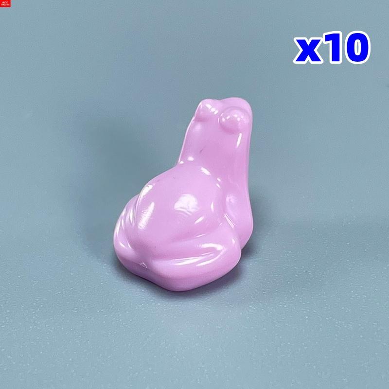 Non-Toxic Moc Bricks Animal Frog Toad Leaves Tree Flower 33320 Educational Building Blocks Action Figure Toys Kids Gifts
