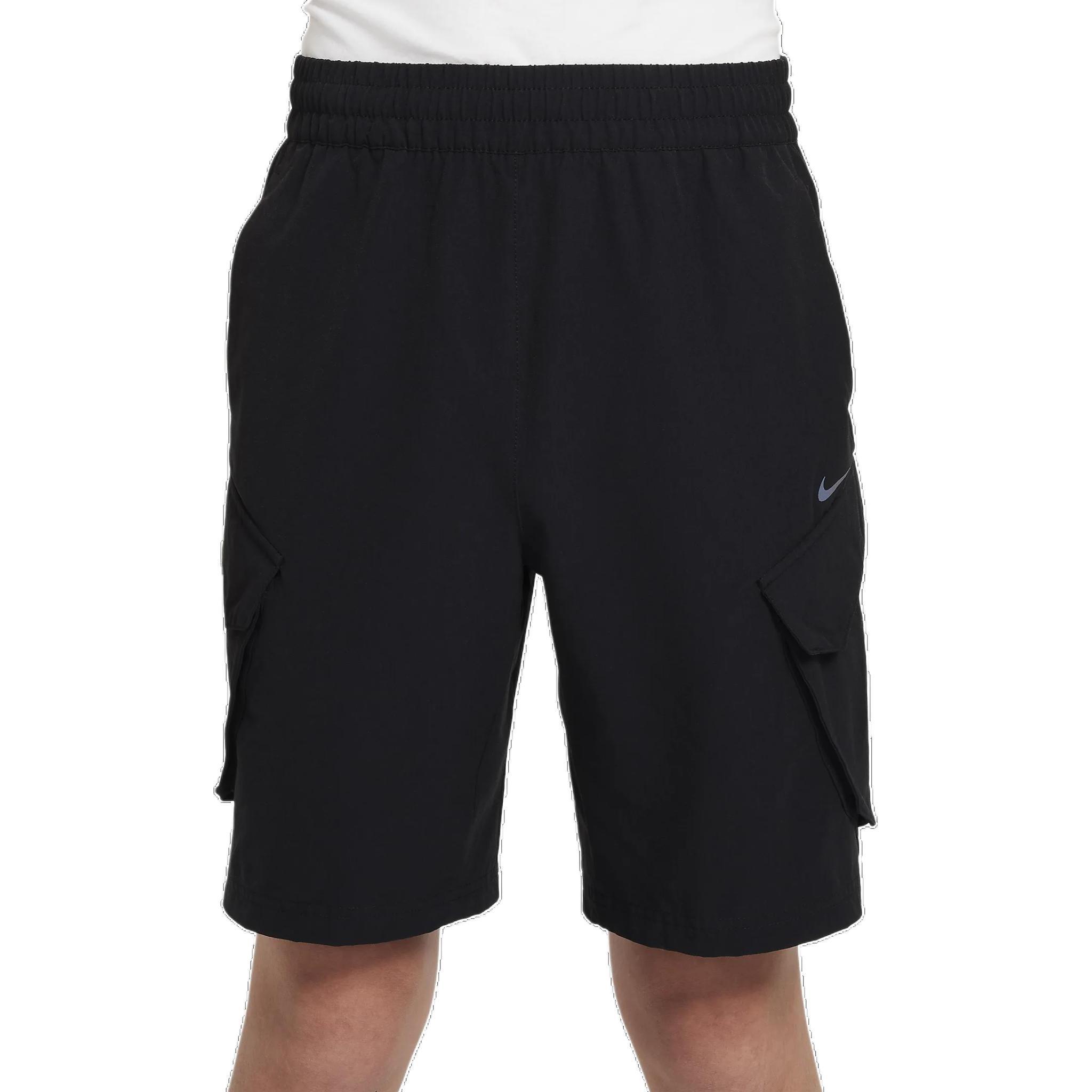 (GS) Nike Sportswear City Utility Cargo Shorts  Black  Kids  FZ4903-010 S