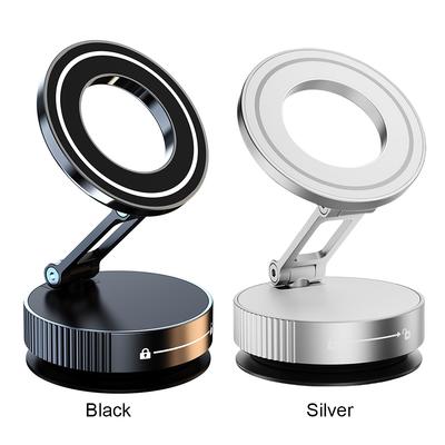 Magnetic Vacuum Car Mount Phone Holder Vacuum Adsorption Car Phone Mount Car Mobile Phone Holder for Car Kitchen Mirror