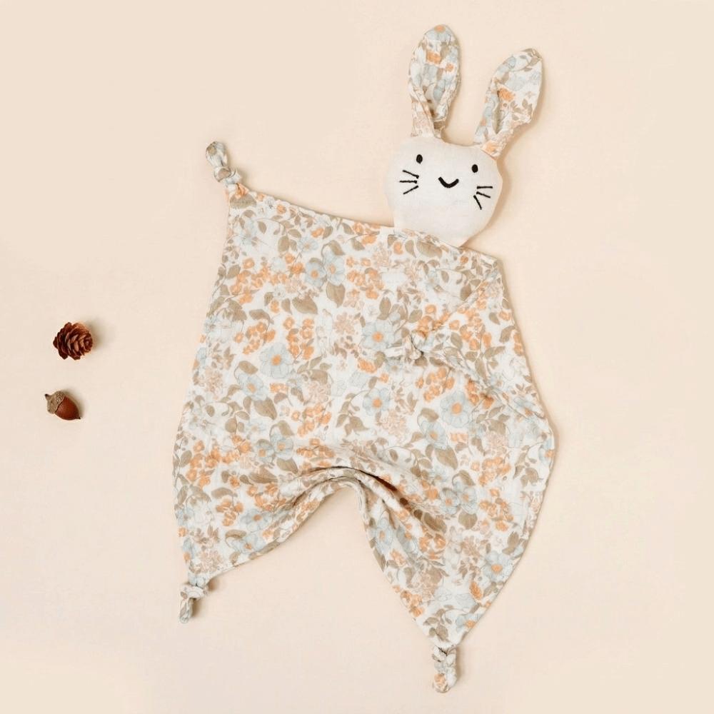 Breathable Baby Comfort Blanket Cotton Baby Lovey Year Round Security Blanket  Travel Soothing