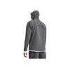 Under Armour Outrun The Storm Logo Print Breathable Hooded Jacket Men Jackets Dark-Gray 1376794-025