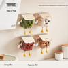 Wall-Mounted Multifunctional Storage Box for Scallions, Ginger, Garlic, and Coffee Capsules - Punch-Free Organizer Basket