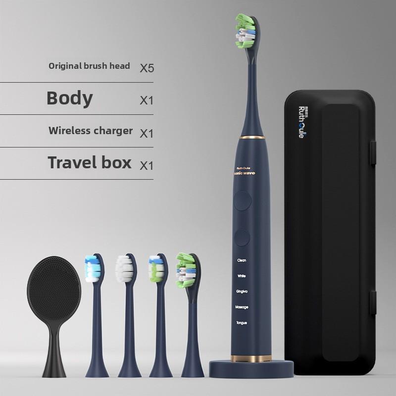 Autonomie de la batterie 260 jours Balayage par ondes sonores Entièrement automatique Intelligent Silencieux Brosse à dents électrique Désinfection et stérilisation Intégré Cadeau