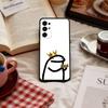 F-Flork M-Meme    Phone Case For Samsung S 25,24,23,22,30,21,10,9,Ultra,Plus,Lite,FE,4,5 G Soft Black Case