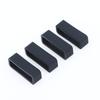 4 Peças Anel de Pulseira de Silicone 18 20 22Mm Laços à Prova d'Água Suporte de Segurança Acessórios de Relógio Porta-Pulseira de Borracha