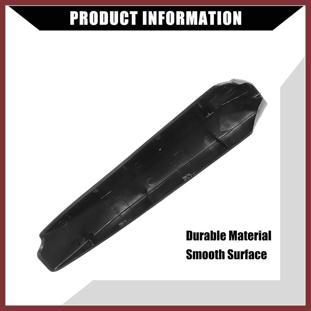 Obere/Dachgepäckträger-Schienen Endkappen Schutzabdeckung Schale für Toyota Highlander 2008-2013 / Schienen-Endkappen Schalenkappe / 4 Stück/Schwarz Ersatzteile