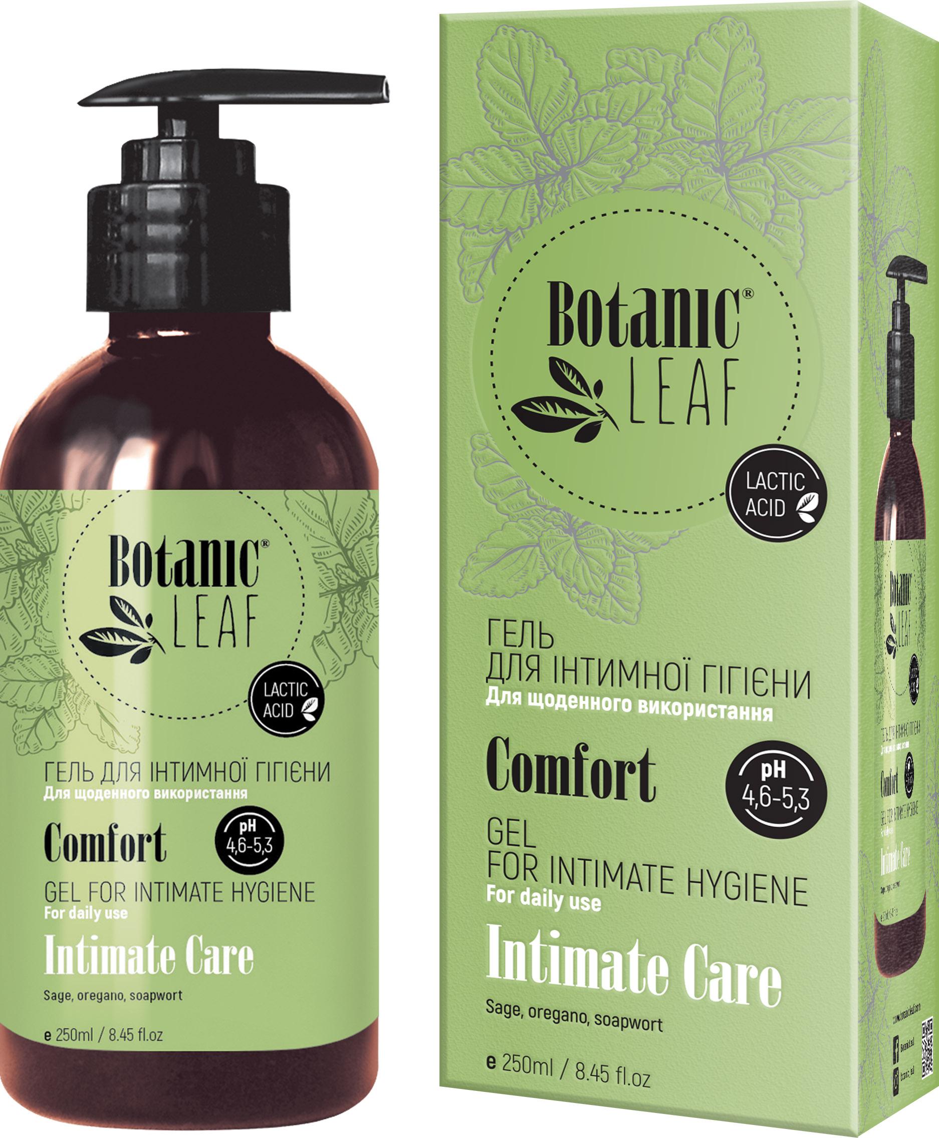 

Гель для интимной гигиены Comfort Botanic Leaf 250 мл