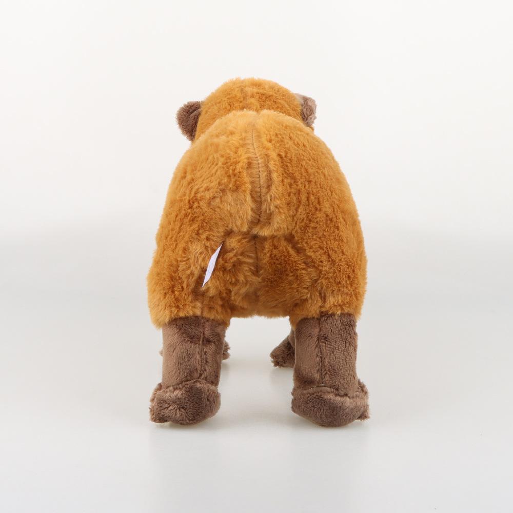 Simulation Capybara: A Plush Toy Made Of Water Dolphins, Mice, Rabbits, Fur, Moles, And Other Animals