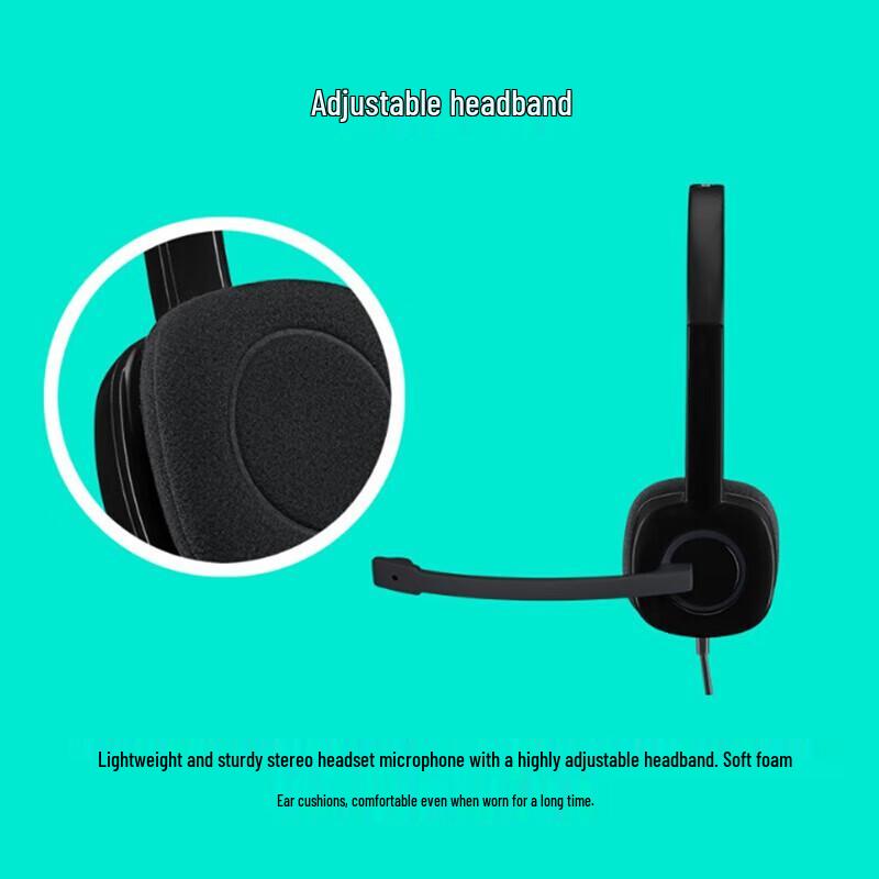 Logitech H151 Stereo Headset with Microphone