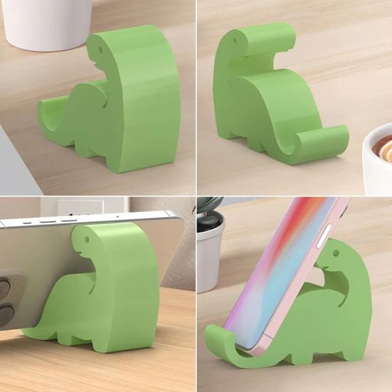 Mobile Phone Support 3D Printed Dinosaur Holder, Shape Stand, Holder Universal Dino Cell Mount for Desktop Decoration Home Stand
