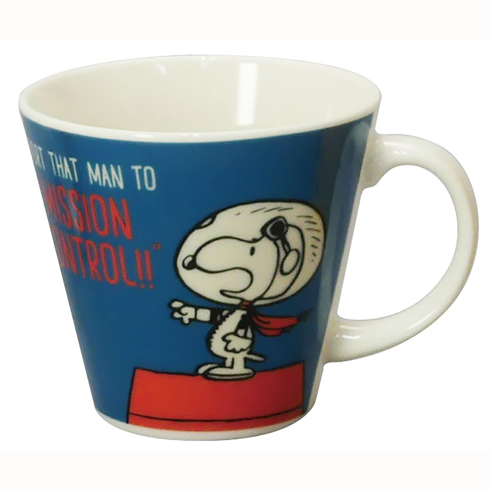 

PEANUTS Comic Retro Mug Birthday Yamaka (Snoopy) (Space) 340ml, Gift, Gift, Women s, Tableware, Shoten, SN2702-11 синий