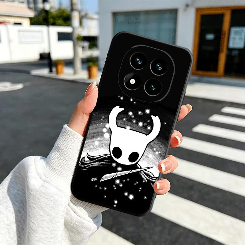 

H-Hollow K-Knight Game Soft Phone Case for Xiaomi Redmi Note 12 13 14 15 Pro Plus 11 12S 11S 11T 10 4G Black Cover Back Shell Redmi Note 14 Pro 5G