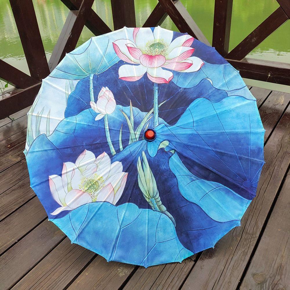Handmade Chinese Silk Umbrella Decorative Hanging Dance Umbrella  Classical Dance