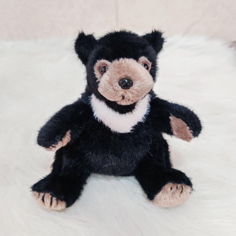 

Плюшевый мишка и кукла панда высокого качества - детская подушка для сна Foreign Trade Black Bear