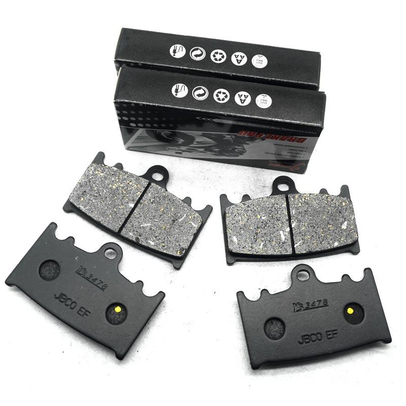 Motorcycle Front Rear Brake Pads Disc Kit Parts For SUZUKI GSR400 2006- GSR400A ABS 2007-2017 GSR600 2006-2010 GSR 600 400