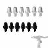 12PCS Aluminum Alloy Brake Cable Adjusting Screws Bike Brake Adjuster Screws  Bike Maintenance