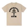 Powerhouse Gym Vintage T-Shirt Harajuku Geek Lustig Baumwolle Herren T-Shirt Neues T-Shirt T-Shirt Damen Tops
