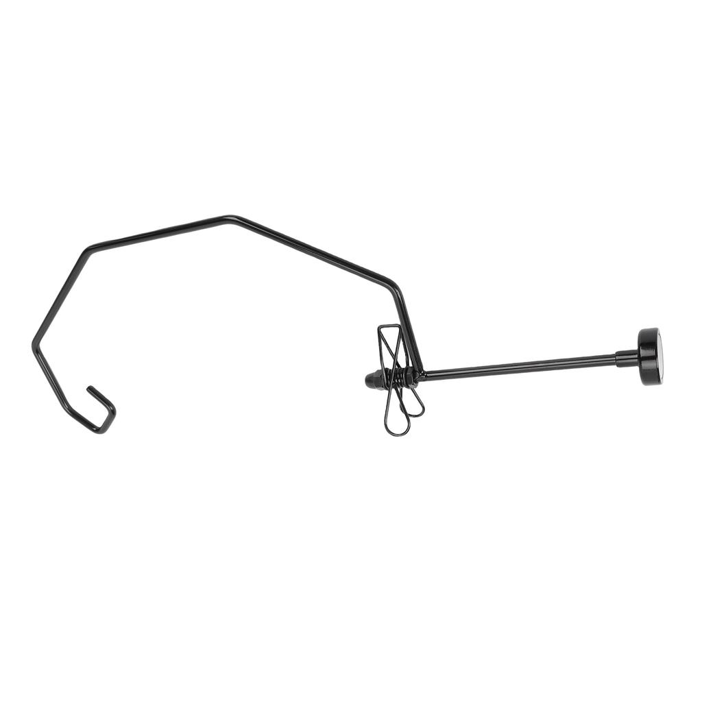 Portable Camping Lamp Hanger, Fly Coils Lantern Stand Magnetic Base Stand with Holder for Garden and Hiking Trips