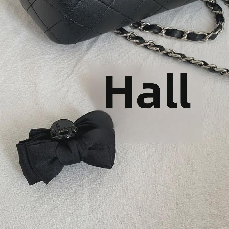 2024 New Black Bow Princess Hairpin for Bangs – Stylish Accessory for Women