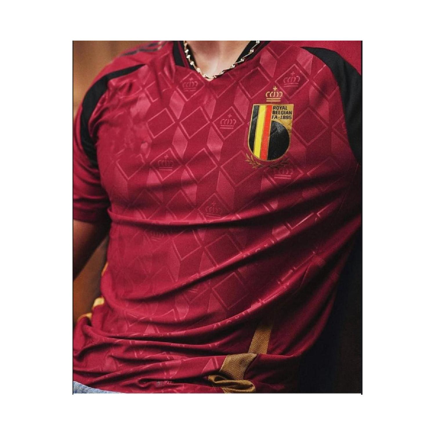 

Бельгия 2024/25 Домашняя футболка No Name S белый