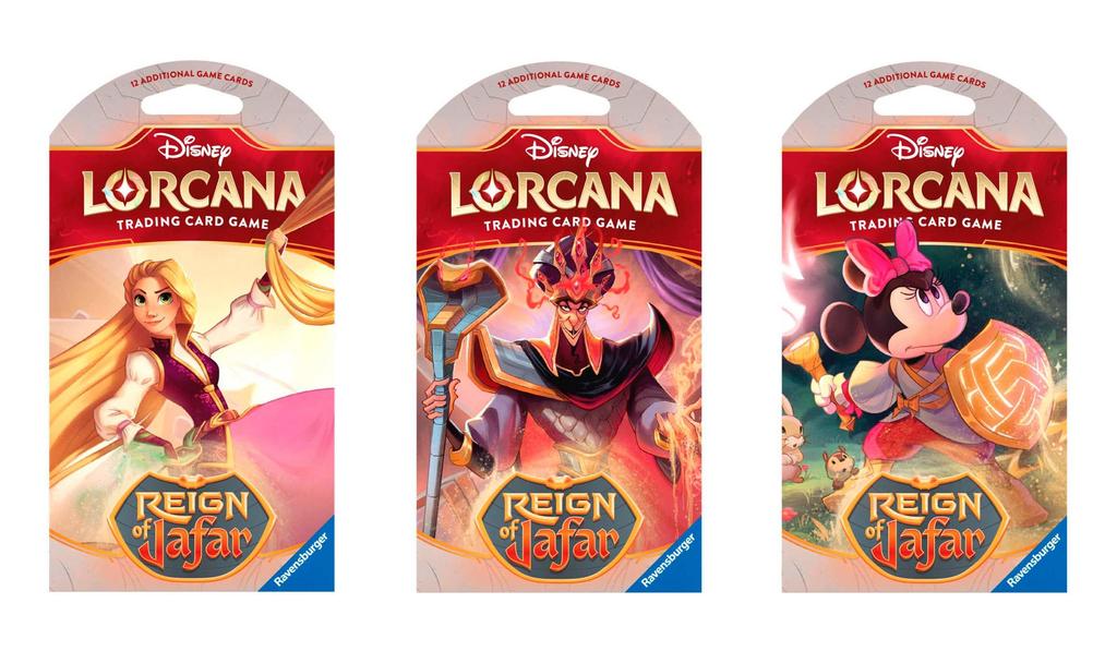 Disney Lorcana Cards: Ch8 Reign Of Jafar - Sleeved Booster Pack (1 Pack)
