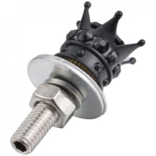 License Plate Screws Fastener Bling Mounting License Plate Bolts License Black