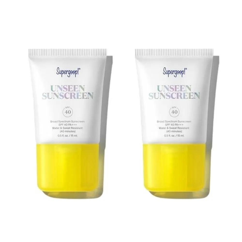 Supergoop Supergoop Unseen Sun Care 15ml x 2