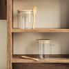 Glass Sealed Jar, Coffee Bean Storage Jar, Simple And Practical Tea Jar With Lid Spoon, Kitchen Seasoning Jar, Storage Jar