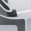 Toilet Brush Set Space saving Solution Quick Drying Toilet Bowl Brush & Holder for Efficient Bathroom Maintenance
