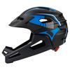 Kinder Vollgesichtsheim für Fahrrad, Roller, Skateboard, Rollschuhfahren, Sicherheitsschutz, EPS-PC-Schale, Ganzjahres