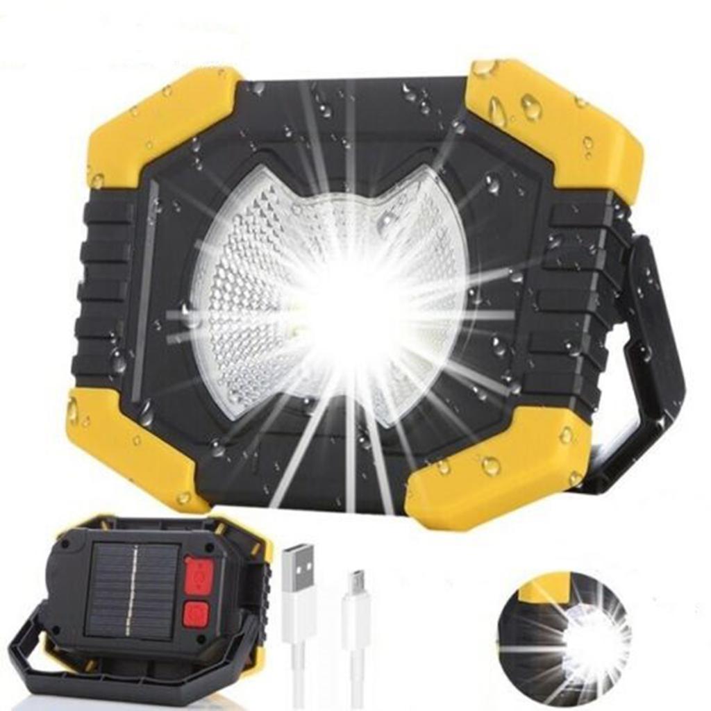 80000lm Solar Led Work Light Usb Rechargeable Energy Saving Super Bright Flashlight Camping Light