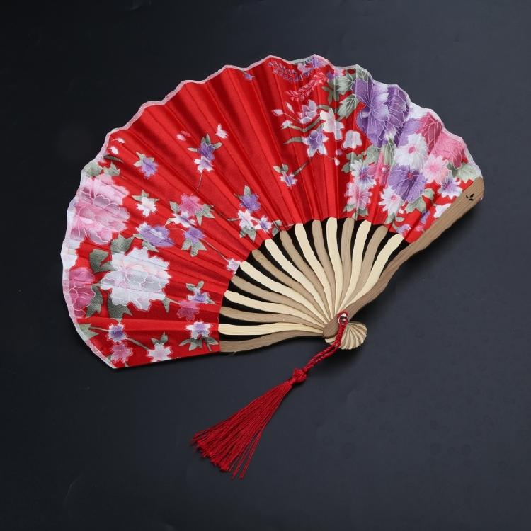 Vintage Muschelfächer Japanischer Chinesischer Handfächer für Hochzeitsmädchen Tanzfächer Geschenk