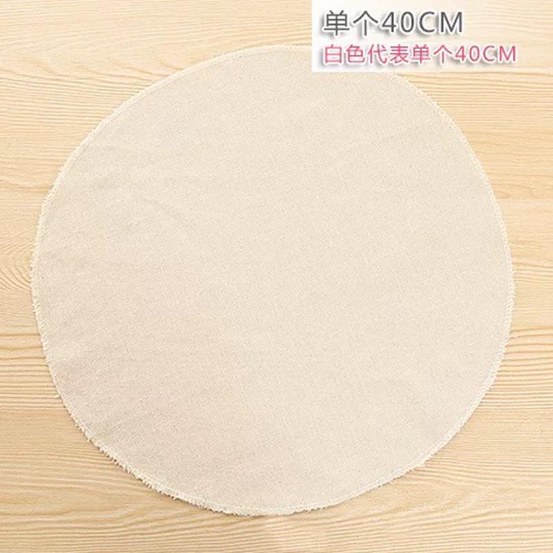 30/40/50/60cm Runde Dämpfmatte Knödel Wiederverwendbare Matte Antihaft-Pads Gebäck Dim Sum Netzmatte Kochen Küchenzubehör