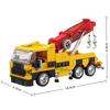 City Construction Engineering Building Kit Tractor Excavator Loader Mining Truck Assistance Vehicle Blocks Toy Collectible Gift