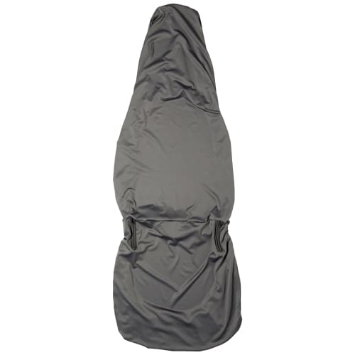 BONFORM Seat Cover, Skinny Knit, Light/Regular Car, Fully Washable, Water Repellent Material, Stretchable Fabric, Front-1, Gray 4040-10GY