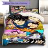 Cartoon Pattern Bedding Quilt Set Quilt Cover Pillowcase Home Decoration Birthday Gift (1 * Duvet Cover + 2 * Pillowcase, Without Core)