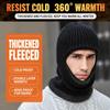 Thickened Full Face Cover Thermal Anti-Cold Knitted Cap New Motorcycle Riding Hat  Men Women