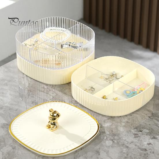 

Коробка для хранения ювелирных изделий Многослойная конструкция Большая вместимость Эффективная организация Пылезащитная коробка-органайзер Контейнер для хранения ожерелий и браслетов Dual Layer