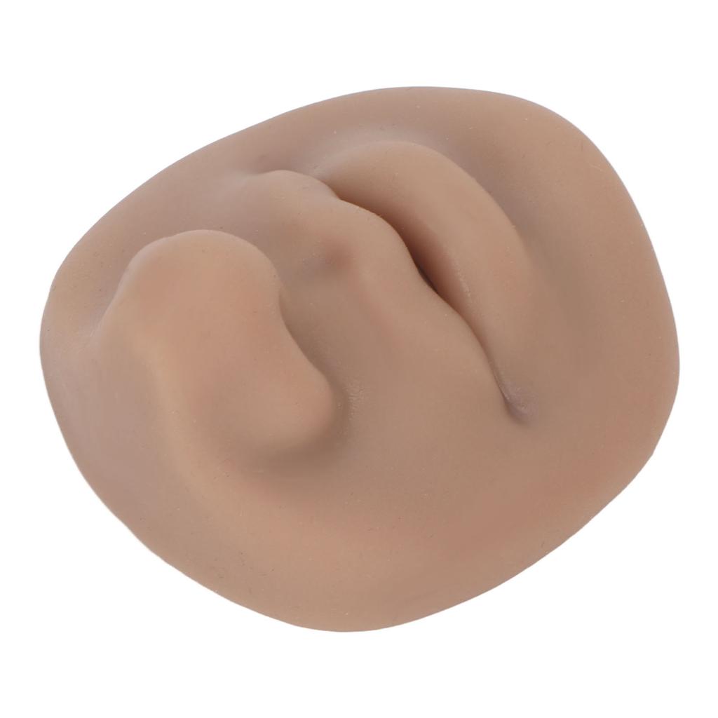 Silikonowy Model Nosa z Ustami Elastyczny Miękki Model Nosa Imitujący Wielokrotnego Użytku Ekspozytory Nosowe do Nauczania