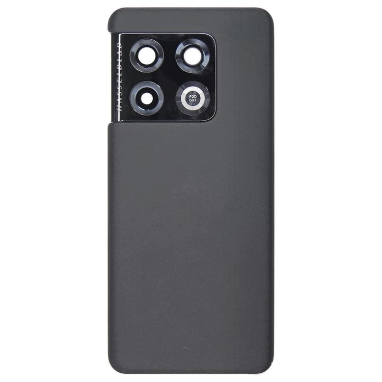 

For OnePlus 10 Pro 5G Battery Housing with Adhesive Sticker+Camera Lens Cover Black