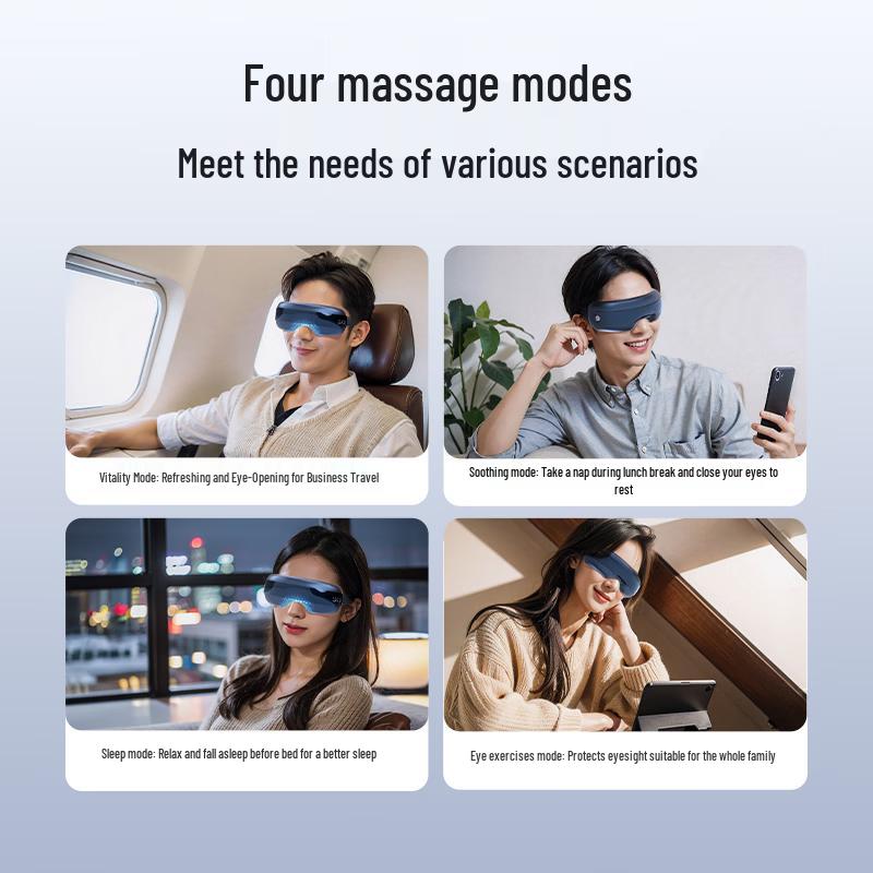 SKG Portable Foldable Eye Massager CN plug (adapter included)