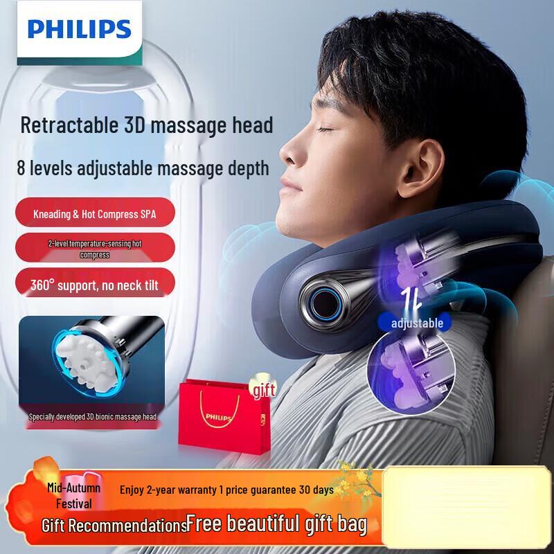 Philips U-shaped Neck & Shoulder Massager with Heat