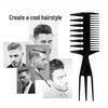 Men's Pompadour & Styling Fishbone Comb