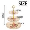 Luxury Cake Plate Nordic Dessert Plates Rack INS Snack Tray  Party Supplies