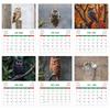 2026 Calendar - 12 Month Owles Wall Calendar Fun Cute Home Decor For Scheduling And More