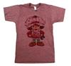 Men039s Strawberry Shortcake Tshirt Color Vintage Burgundy Soft Style Unisex T-Shirt