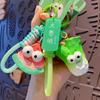 Pendant Vegetable Keychain Watermelon Resin Fruit Keyring Resin Fruit Keychain  Schoolbag Pendant