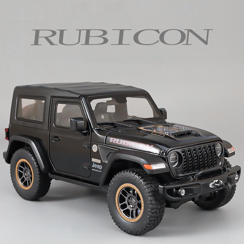 1:18 Jeeps Wrangler Rubicon 20th Alloy Diecasts & Toy Vehicles Metal Toy Car Model Sound and light Collection Kids Toy ALS1