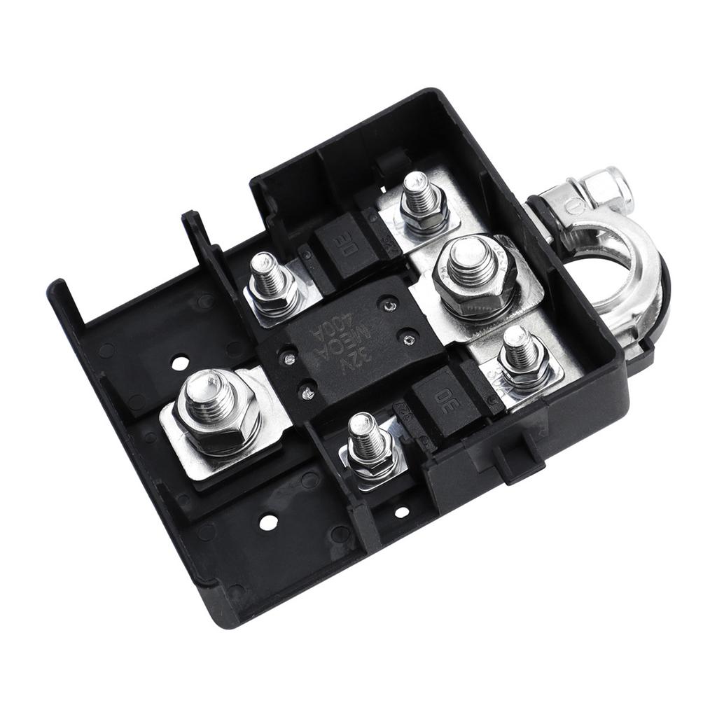 Heavy Duty Battery Terminals Connector 32V/400A with Corrosion Resistant Heavy Duty Battery Fuses Box Upgrades for Car