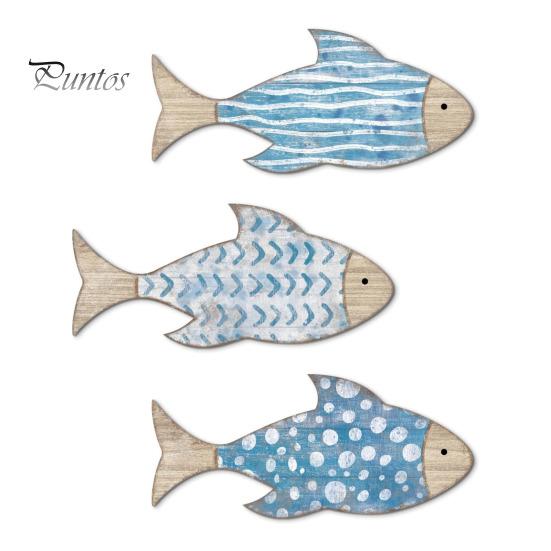 

3 шт. тропические рыбки деревянные настенные украшения гладкие края без заусенцев реалистичные подвески в виде рыбок океан настенный художественный декор 1 Set